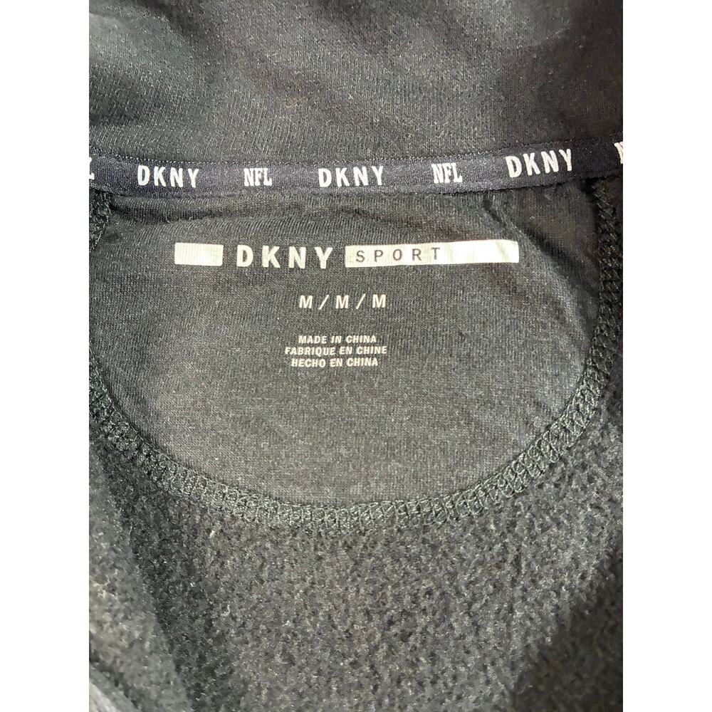 DKNY Sport Baltimore Ravens Sleeveless Quarter Zip Sweatshirt Dress Medium - Picture 2 of 9